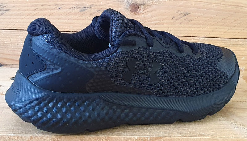 Under Armour Charged Rogue 3 Trainers UK4/US6.5/EU37.5 3024888-003 Triple Black