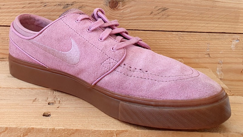 Nike Zoom Stefan Janoski Low Suede Trainers 333824-604 Pink/Gum UK8/US9/EU42.5