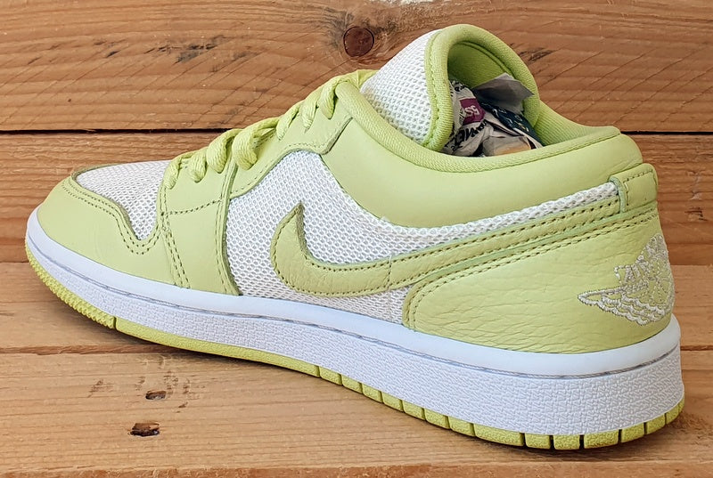 Nike Air Jordan 1 Low Trainers DH9619-103 Limelight Green/White UK4/US6.5/EU37.5