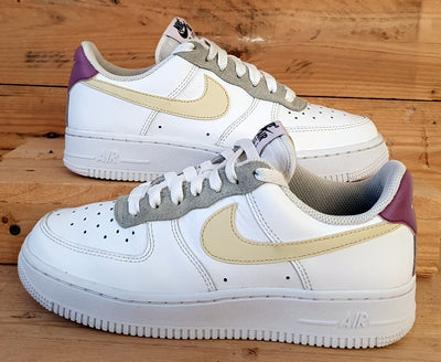 Nike Air Force 1 '07 Low Trainers UK4/US6.5/EU37.5 DN4930-100 White Lemon Drop