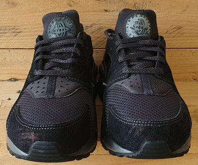 Nike Air Huarache Run Premium Low Trainers UK4.5/US7/EU38 683818-004 Anthracite