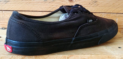 Vans Off The Wall Low Canvas Trainers UK9/US10/EU43 751505 Triple Black