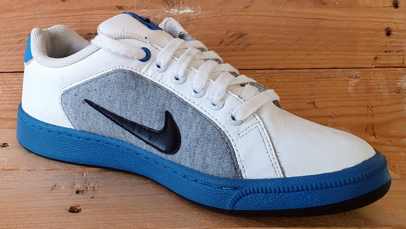 Nike Vintage Low Leather/Textile Trainers UK8/US9/EU42.5 376533-116 White/Blue