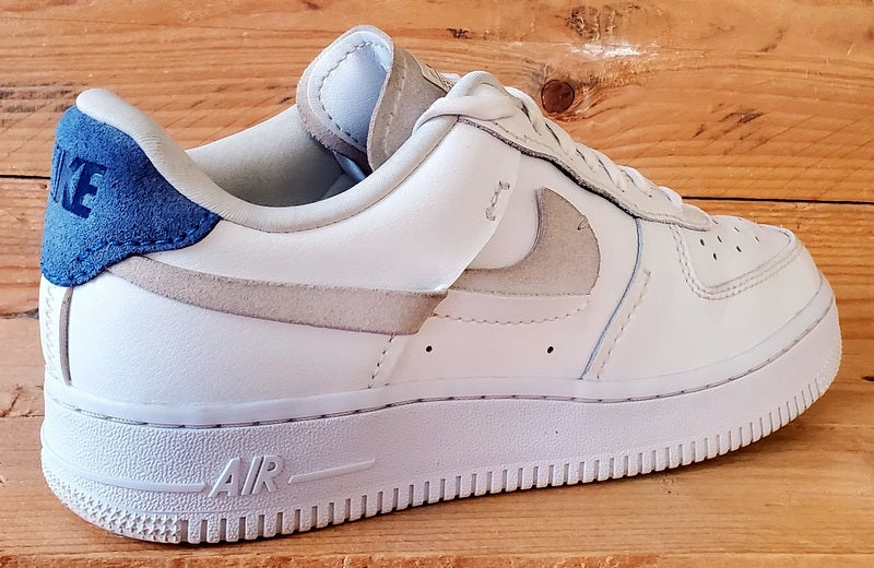 Nike Air Force 1 LX Vandalised Leather Trainers UK4.5/US7/EU38 898889-103 White