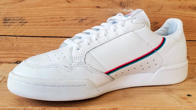 Adidas Continental 80 Low Leather Trainers UK8.5/US9/EU42.5 FX3516 White