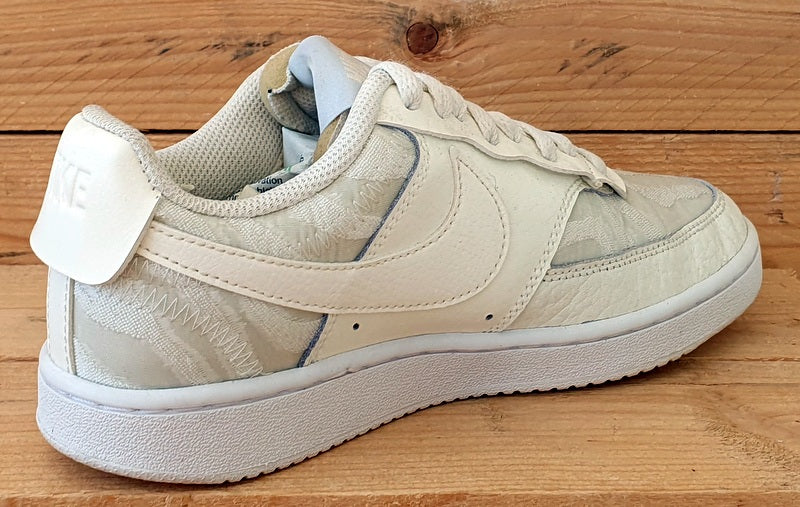 Nike Court Vision Premuim Low Trainers CI7599-100 Triple Sail UK3.5/US6/EU36.5