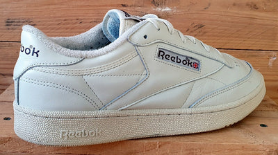 Reebok Classic Club C 85 Low Leather Trainers UK10/US11/EU44.5 GX3681 Cream