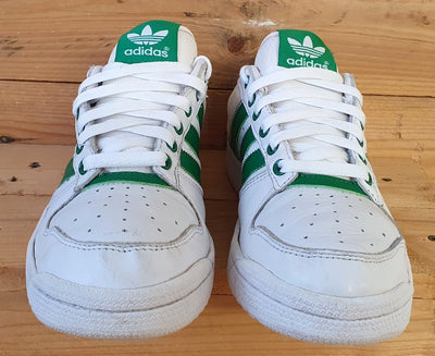 Adidas Pro Low Leather Trainers UK7.5/US8/EU41 G44228 White/Green