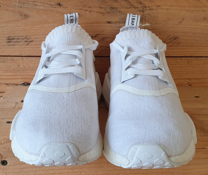 Adidas NMD R1 Japan Primeknit Trainers UK7.5/US8/EU41 BZ0221 Triple White