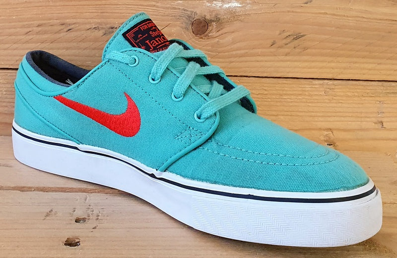 Nike Stefan Janoski Low Canvas Trainers UK5/US5.5/EU38 615957-300 Crystal Mint