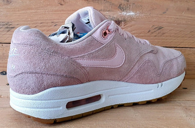 Nike Air Max 1 Low Suede Trainers 919484-600 Prism Pink/White UK5.5/US8/E39