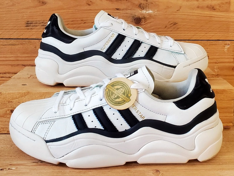 Adidas Superstar Millencon Leather Trainers UK5.5/US7/EU38.5 HQ9018 White/Black