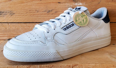 Adidas Continental Vulc Low Leather Trainers UK8/US8.5/EU42 EG4588 White