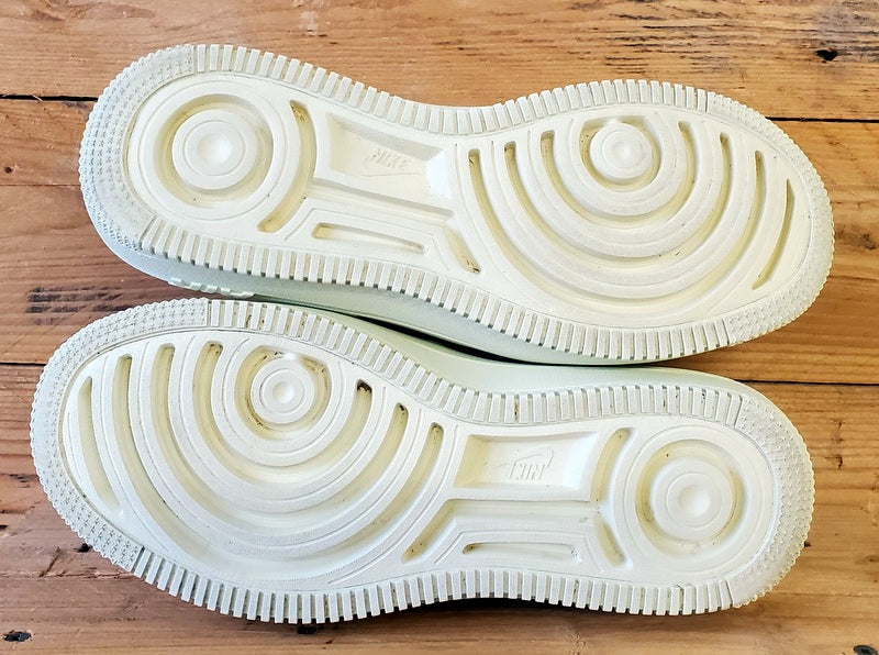 Nike Air Force 1 PLT.AF.ORM Low Leather Trainers UK5/US7.5/E38.5 DJ9946-104 Sail