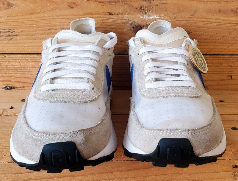 Nike Waffle One Low Textile/Suede Trainers UK6.5/US7.5/EU40.5 DN8019-100 White
