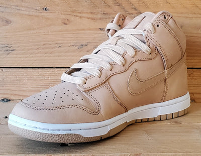 Nike Dunk Premium Mid Suede Trainers UK4/US6.5/EU37.5 DX2044-201 Vachetta Tan