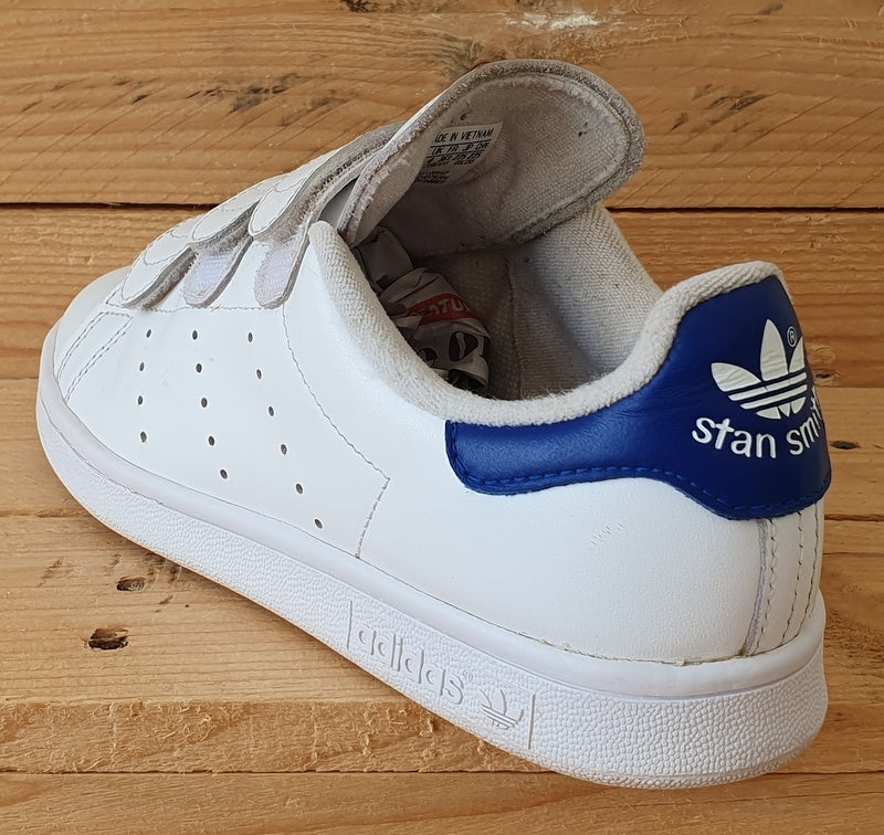 Adidas Stan Smith Low Leather Trainers UK4/US4.5/EU36.5 S80042 Cloud White