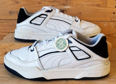 Puma Slipstream Low Leather Trainers UK8/US9/EU42 388549-01 White/Black