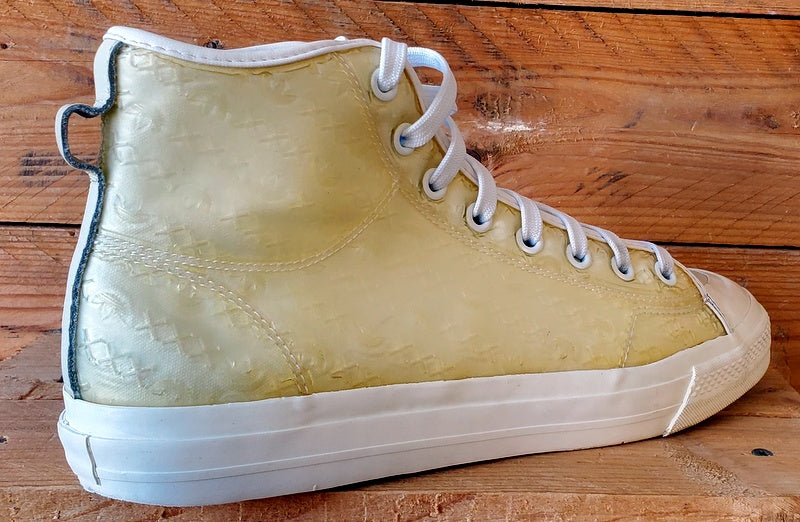 Adidas Nizza Mid Synthetic Trainers UK10.5/US11/EU45 FX2418 White