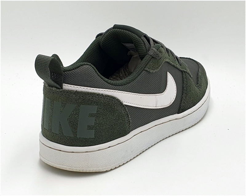 Nike Court Vision Low Suede Trainers BQ7566-300 Green/White UK5/US5.5Y/EU38