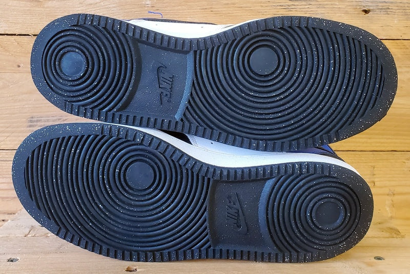 Nike Court Vision Mid Leather Trainers UK6/US7/EU40 FQ8740-480 Blue/White