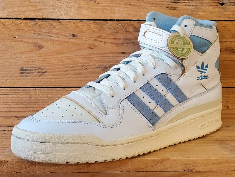 Adidas Forum 84 Mid Leather Trainers UK12.5/US13/EU48 GW5924 White/Blue