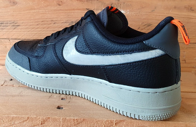 Nike Air Force 1 Under Construction Low Trainers UK8/US9/EU42.5 BQ4421-002 Black