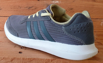 Adidas Element Refresh Low Textile Trainers UK7.5/US9/EU41 AQ2224 Grey/Yellow