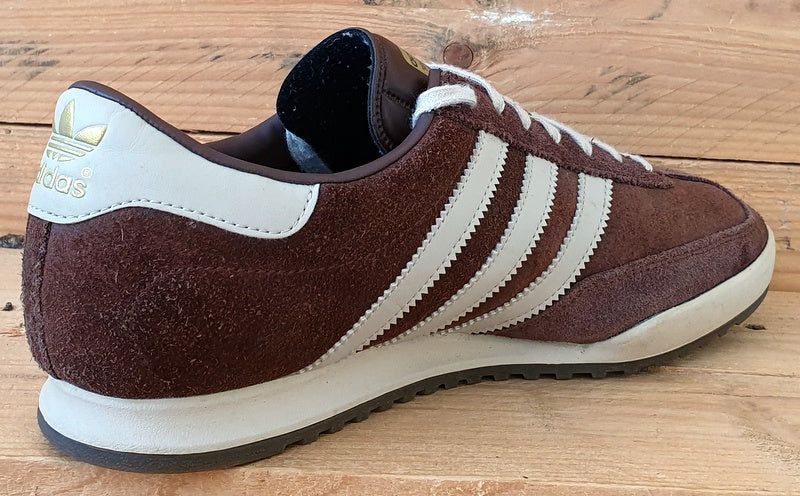 Adidas Originals Beckenbauer Low Suede Trainers UK9/US9.5/EU43 G96460 Brown