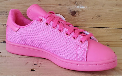 Adidas Stan Smith Low Textile/Leather Trainers UK6.5/US7/EU40 BB4997 Solar Pink
