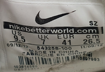 Nike Dunk Sky Hi Wedge Trainers 543258-100 Cream/Grey Print UK7/US9.5/EU41