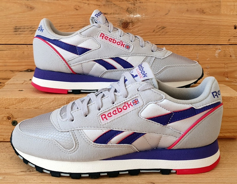 Reebok Classic Low Textile/Suede Trainers UK4.5/US5.5/EU36.5 GY4116 Grey/Purple