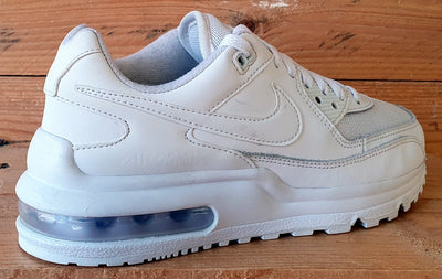 Nike Air Max Wright GS Low Trainers UK3/US3.5Y/EU35.5 CW1755-100 Triple White