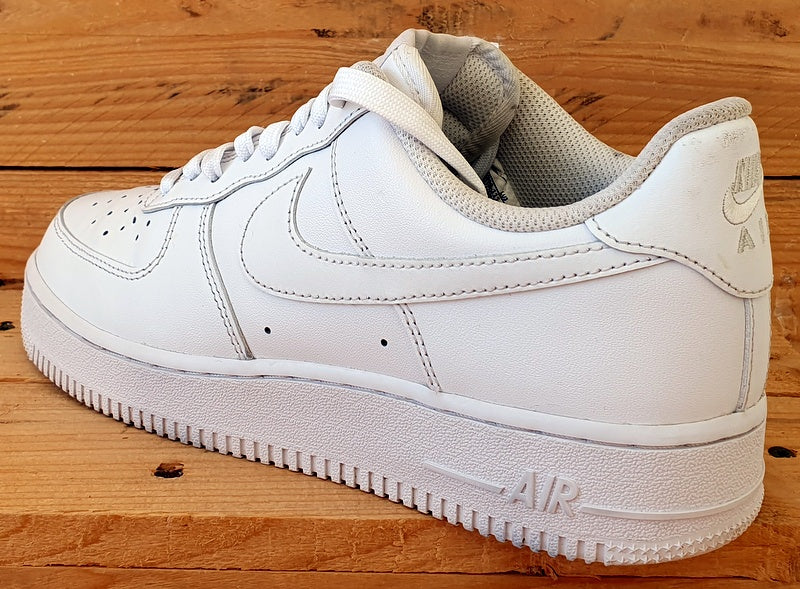 Nike Air Force 1 Low Leather Trainers UK7/US8/EU41 CW2288-111 Triple White