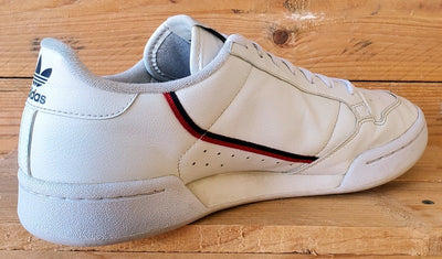 Adidas Continental 80 Vegan Low Leather Trainers UK9/US9.5/EU43 FX2336 White