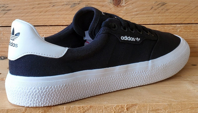 Adidas 3MC Low Canvas Trainers UK7.5/US8/EU41 B22706 Core Black/White