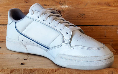 Adidas Continental 80 Low Leather Trainers UK9/US9.5/EU43 EE5342 White/Grey