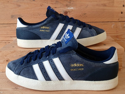 Adidas Originals Basket Profi Low Suede Trainers UK7.5/US8/EU41 Q23019 Blue