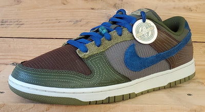 Nike Dunk Cacao Low Textile Trainers UK11/US12/EU46 DR0159-200 Green/Brown