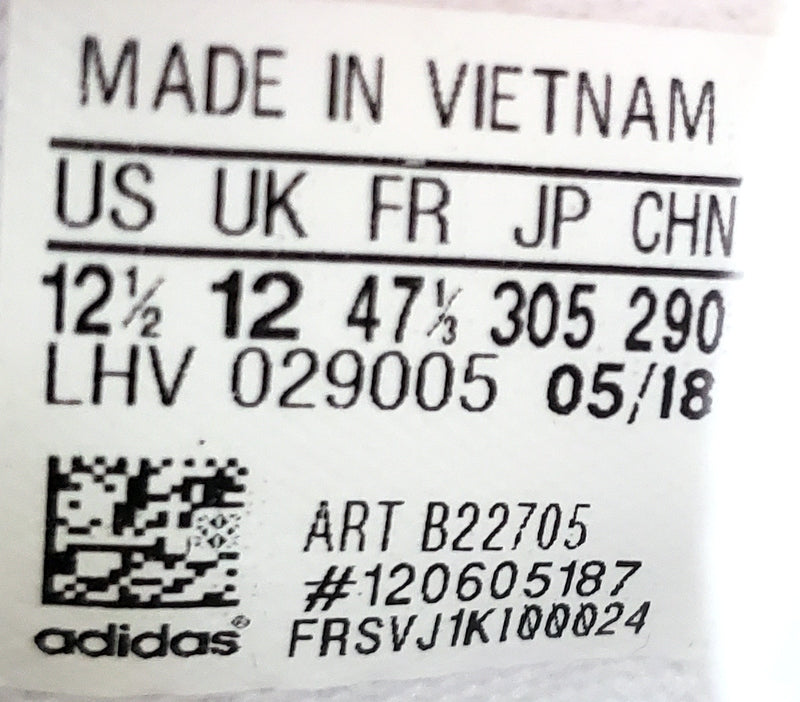 Adidas 3MC Vulc Low Canvas UK12/US12.5/EU47 B22705 Triple White