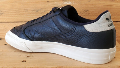 Adidas Continental Vulc Low Leather Trainers UK9/US9.5/EU43 EG4590 Navy/White