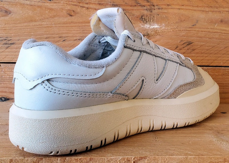 New Balance CT302 Low Leather Trainers UK4.5/US5/EU37.5 CT302OB White Moonbeam
