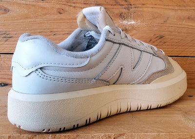 New Balance CT302 Low Leather Trainers UK4.5/US5/EU37.5 CT302OB White Moonbeam