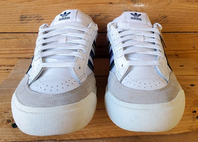 Adidas Nora Low Textile Trainers UK10.5/US11/EU45 GY6964 White/Shadow Navy