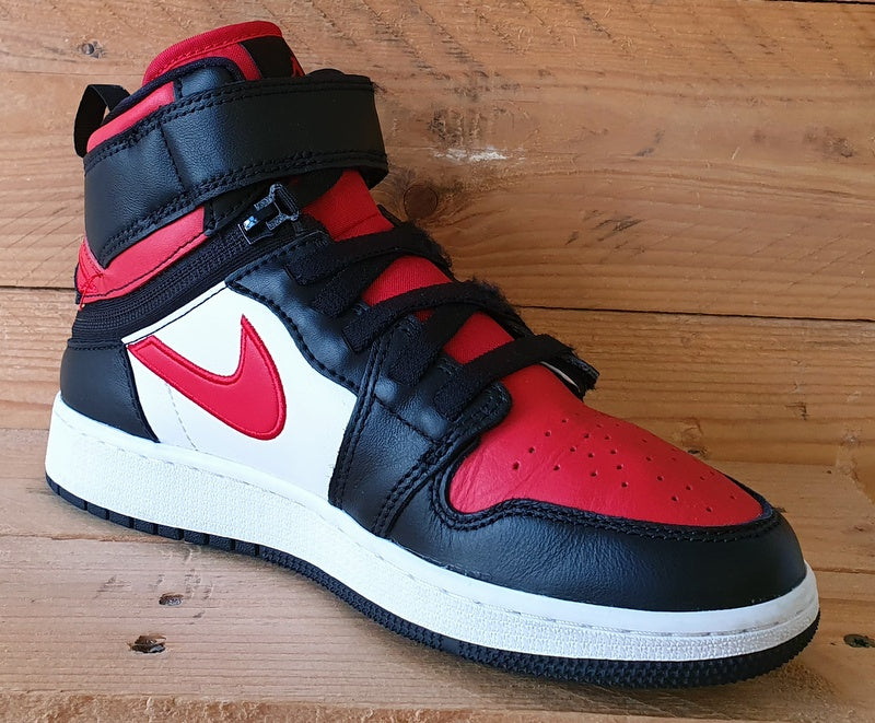 Nike Air Jordan 1 Flyease Mid Trainers UK4.5/US5Y/EU37.5 DC7986-061 Black/Red