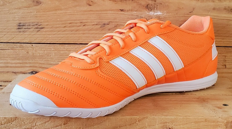 Adidas Super Sala Low Leather/Textile Trainers UK13/US13.5/EU48.5 G55909 Orange