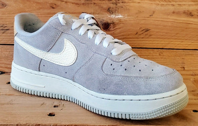 Nike Air Force 1 Low Suede Trainers UK6/US8.5/EU40 DZ4863-001 Light Bone
