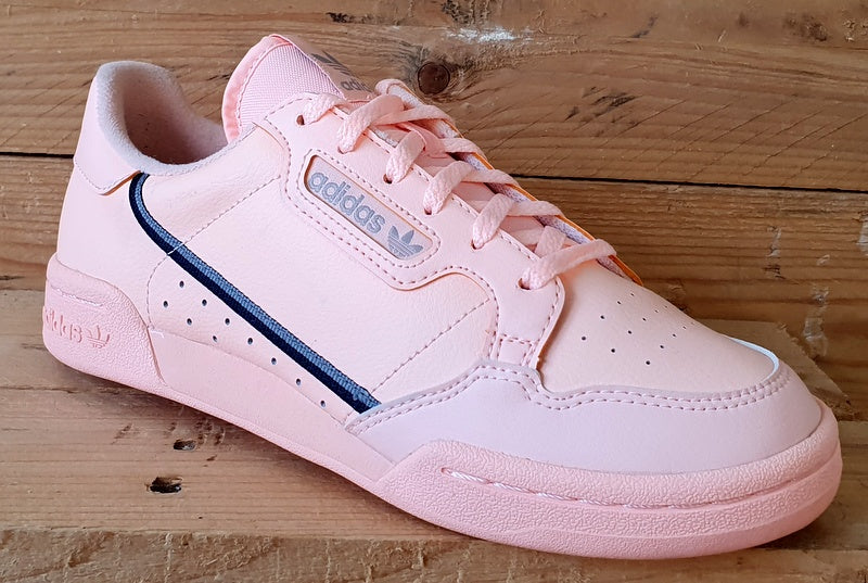 Adidas Continental 80 Low Leather Trainers F97508 Triple Peach UK5/US5.5/EU38