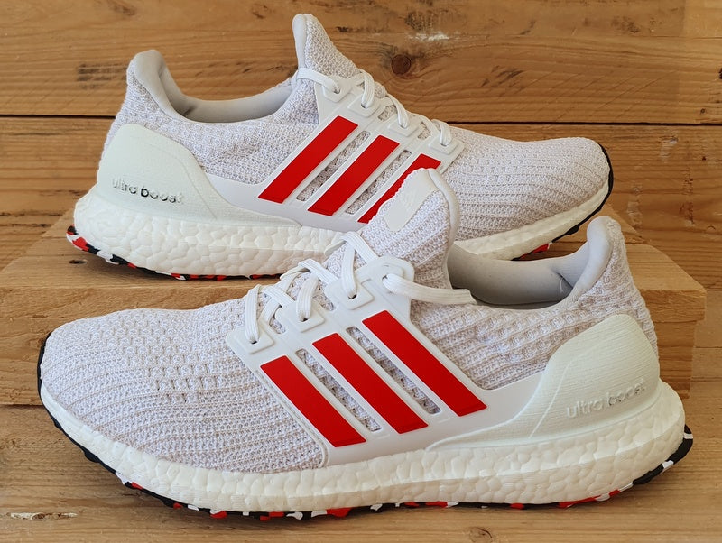 Adidas Ultra Boost 4.0 Low Primeknit Trainers UK7.5/US8/EU41 DB3199 Cloud White