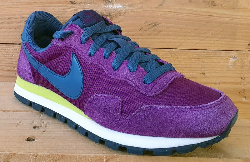 Nike Air Pegasus 83 Textile/Suede Trainers UK5/US7.5/EU38.5 407477-501 Purple